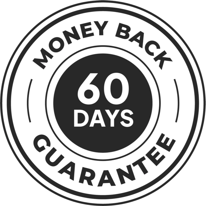 Glyco Defender 60-day money-back guarantee badge